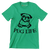 Pug Life - Dog Themed T-Shirt-Green-S-Custom One Express