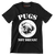 Pugs not drugs - Dog Themed T-Shirt-Black-S-Custom One Express