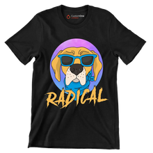 Radical - Dog Themed T-Shirt-Black-S-Custom One Express