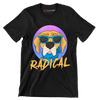 Radical - Dog Themed T-Shirt-Black-S-Custom One Express