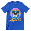 Radical - Dog Themed T-Shirt-Blue-S-Custom One Express