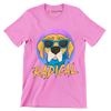 Radical - Dog Themed T-Shirt-Pink-S-Custom One Express