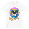 Radical - Dog Themed T-Shirt-White-S-Custom One Express