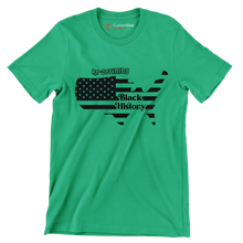 Re defining black history - Martin Luther King T-Shirt-Green-S-Custom One Express