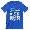 Ready To Shamrock - St. Patrick's Day T-Shirt-Blue-S-Custom One Express