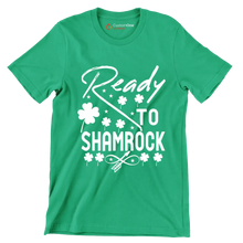 Ready To Shamrock - St. Patrick's Day T-Shirt-Green-S-Custom One Express