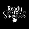 Ready to Shamrock - St. Patrick's Day T-Shirt-Black-S-Custom One Express