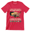 With Their Blood They Fought And Fell To Preserve Our Freedom Remember Our Heroes - Veterans Themed T-Shirt