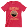 In Memory Of Those Who Believed It Was Better To Die On Their Feet Than Live On Their Knees - Veterans Themed T-Shirt