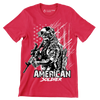 AMERICAN SOLDIER ILLUSTRATION - Veterans Themed T-Shirt