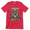 Freedom isn't free I paid for it blood sweat tears u.s. veteran - Veterans Themed T-Shirt