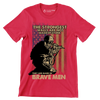 The strongest walls are not made of stone they are made of brave men - Veterans Themed T-Shirt