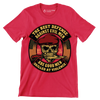 The best defense against evil men are good men skilled at violence 99% skill 1% lucky - Veterans Themed T-Shirt