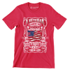 American veteran is someone who wrote a blank check made payable to united states of america for an amount of up to and including their life - Veterans Themed T-Shirt