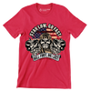 stay low, go fast one shot one kill kill first, die last no luck, all skill - Veterans Themed T-Shirt