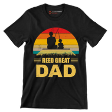 Reed Great Dad - Father’s Day T-Shirt-Black-S-Custom One Express