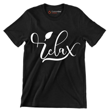 Relax - Sarcasm Themed T-Shirt-Black-S-Custom One Express