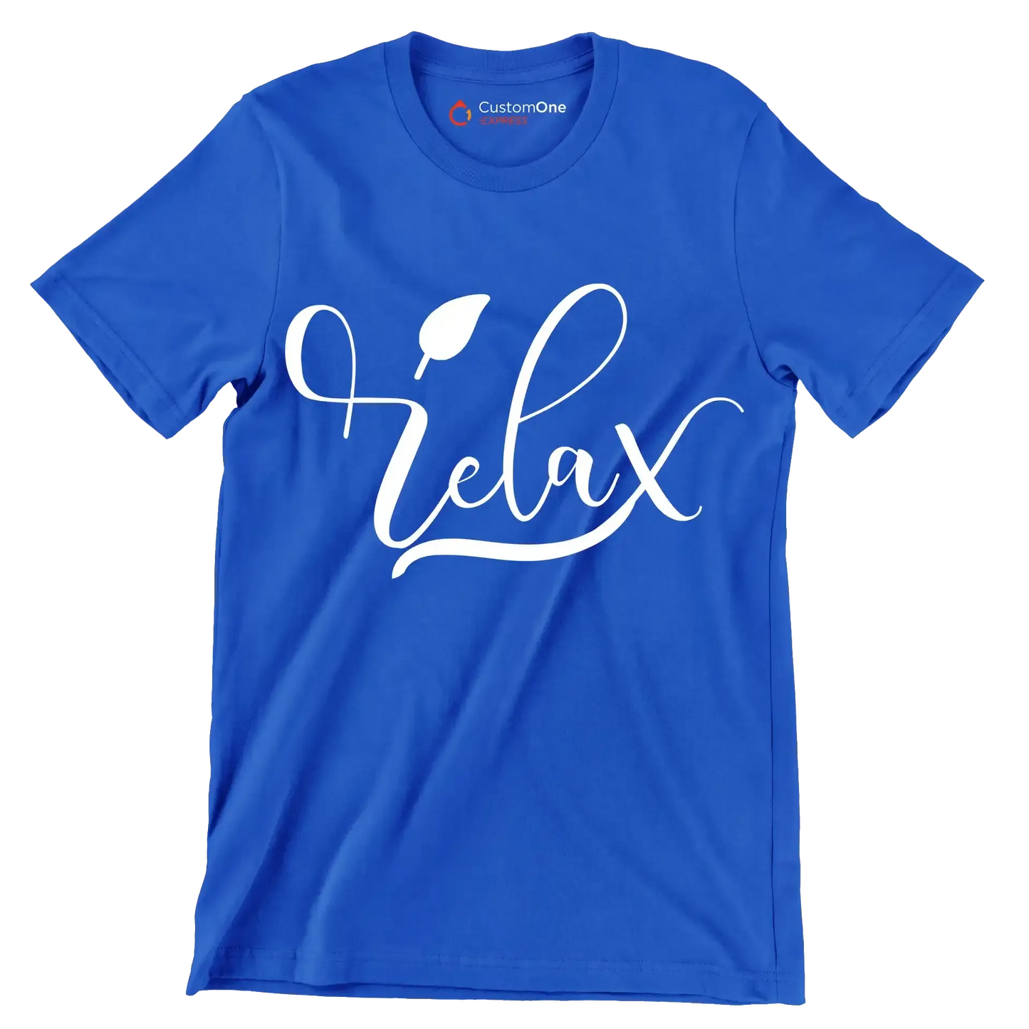 Relax - Sarcasm Themed T-Shirt-Blue-S-Custom One Express