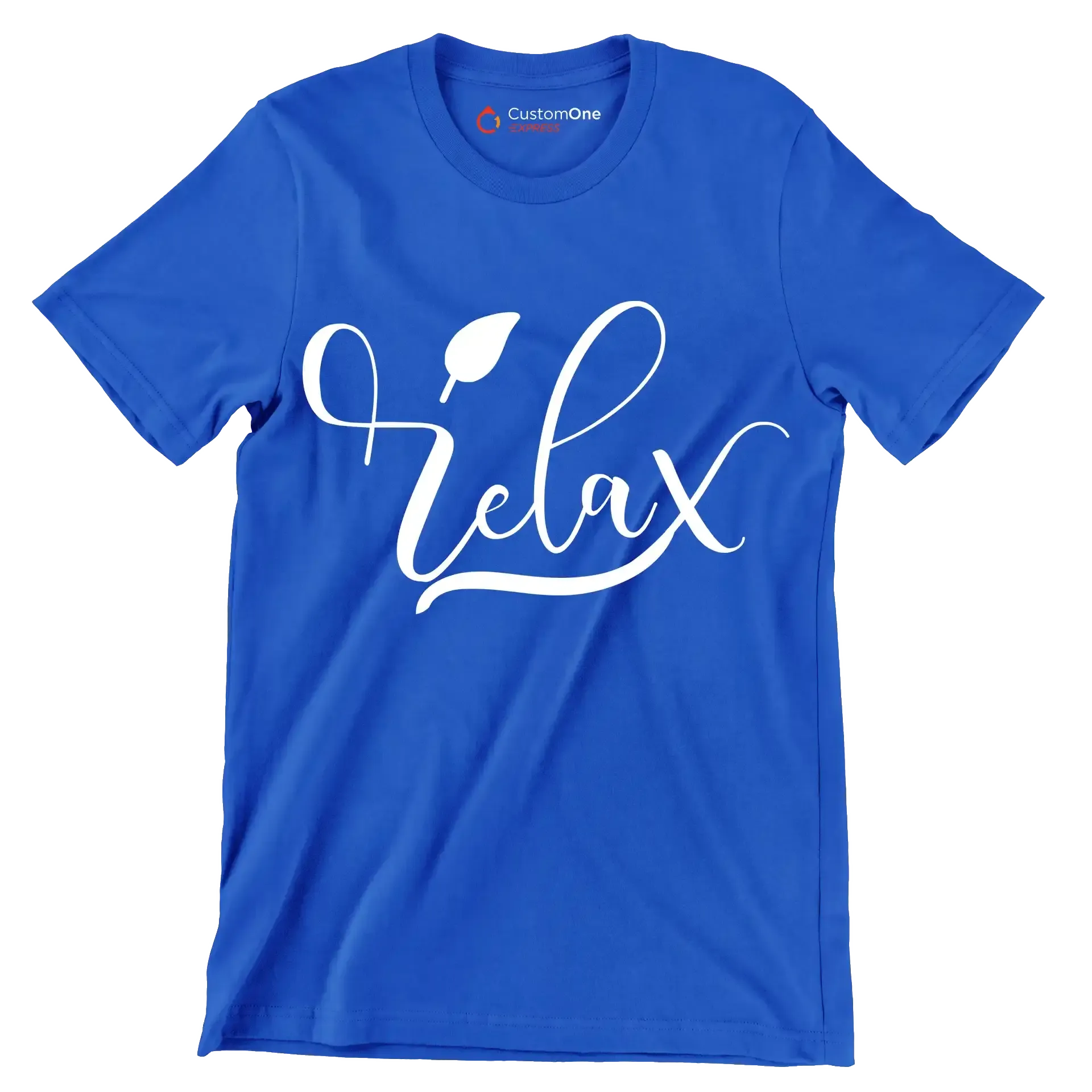 Relax - Sarcasm Themed T-Shirt-Blue-S-Custom One Express