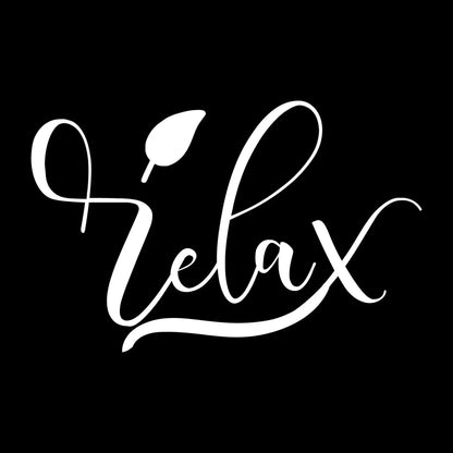 Relax - Sarcasm Themed T-Shirt-Black-S-Custom One Express