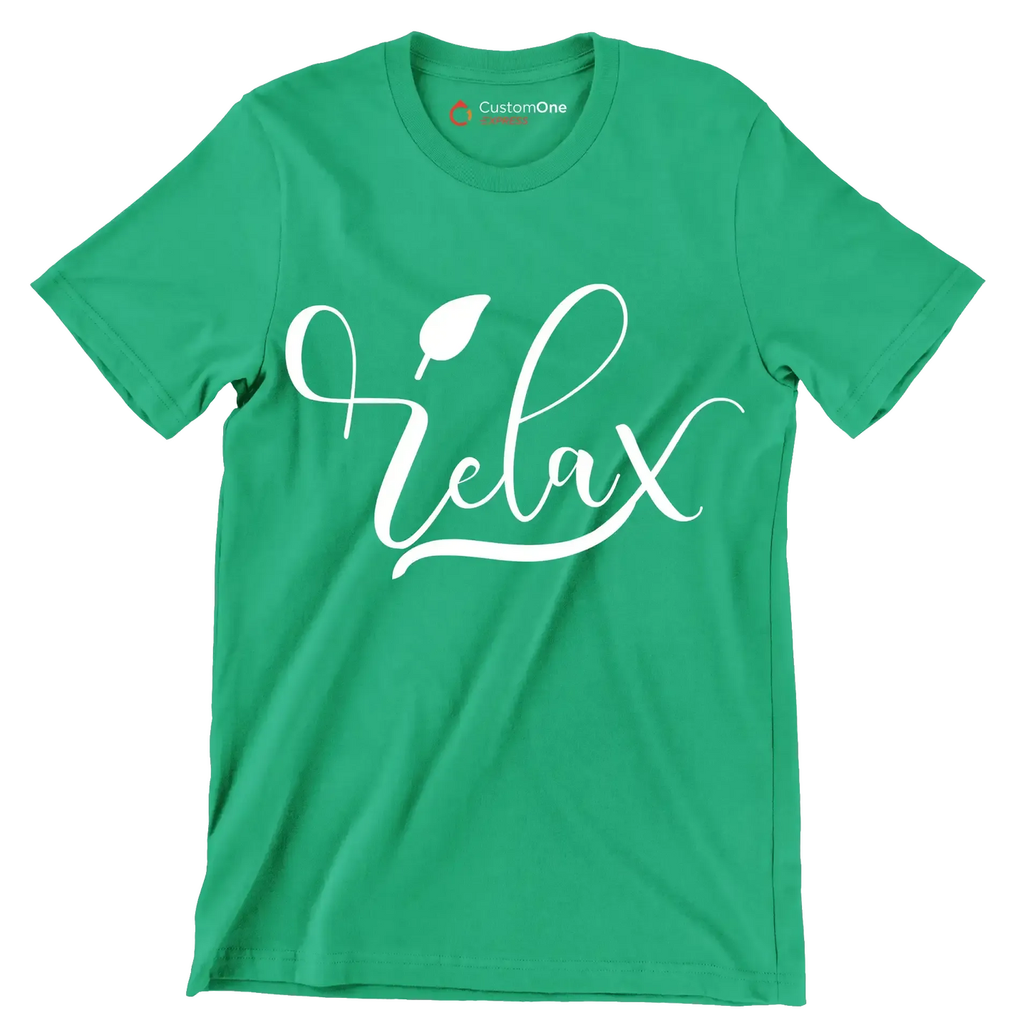 Relax - Sarcasm Themed T-Shirt-Green-S-Custom One Express