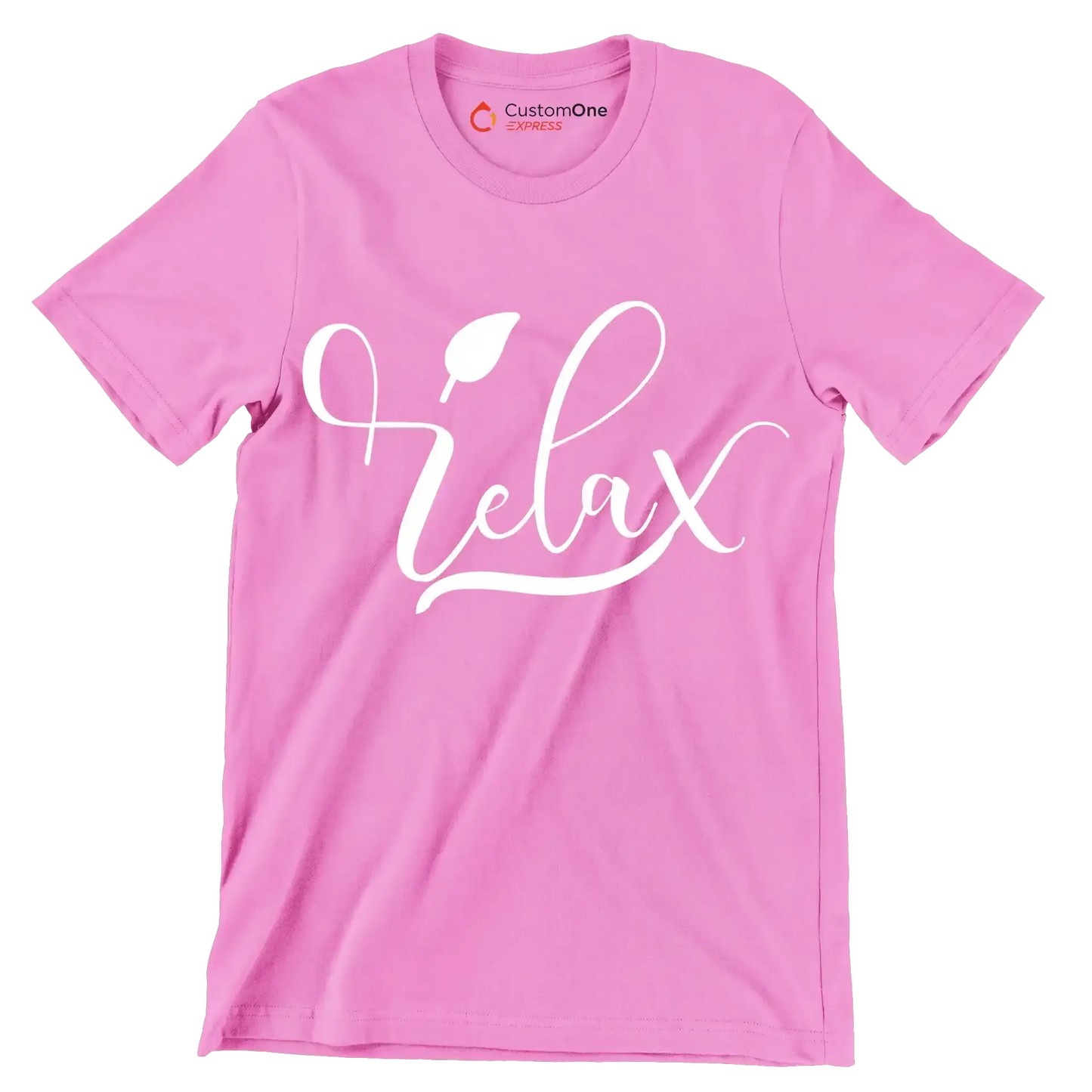 Relax - Sarcasm Themed T-Shirt-Pink-S-Custom One Express