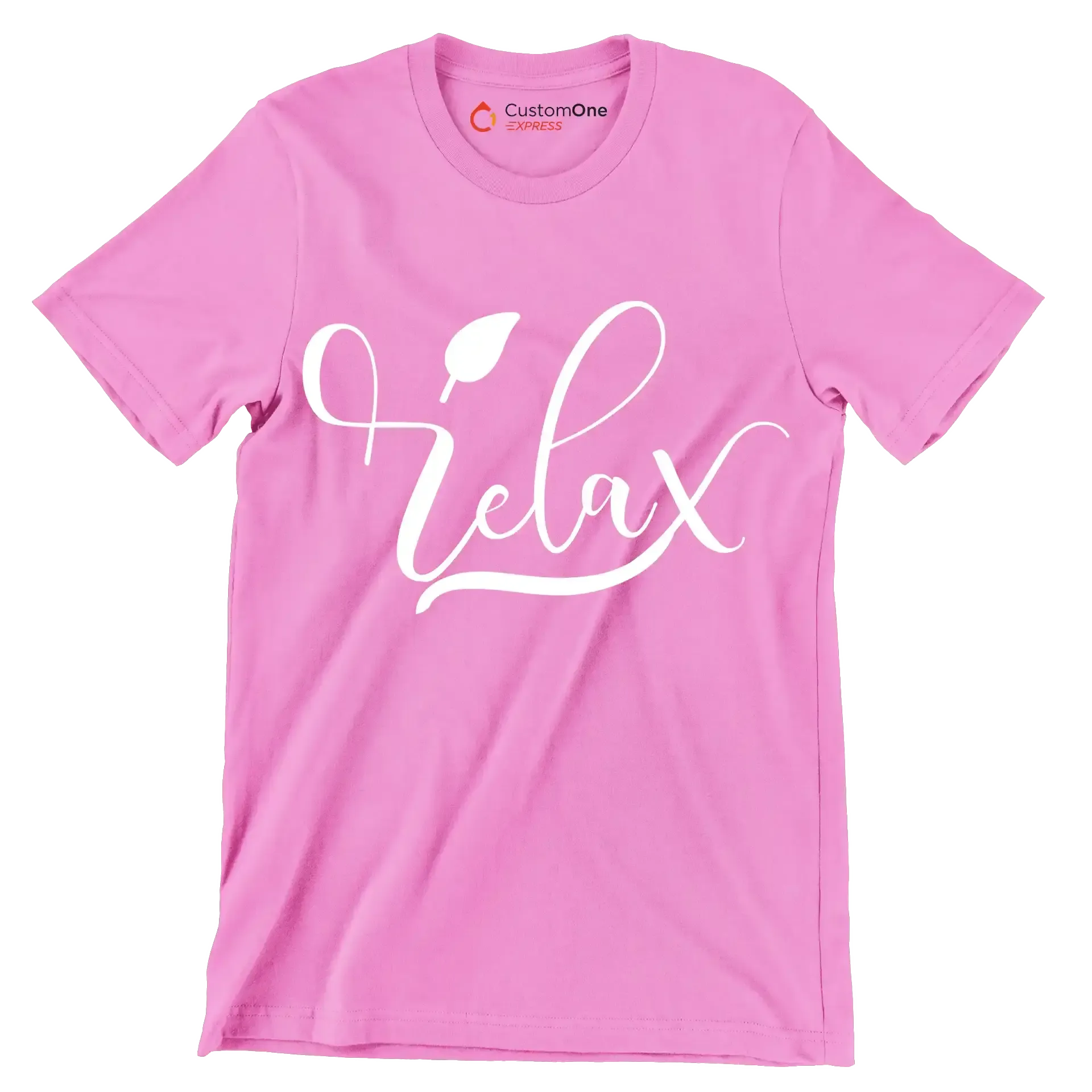 Relax - Sarcasm Themed T-Shirt-Pink-S-Custom One Express