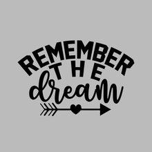 Remember the dream - Martin Luther King T-Shirt-Blue-S-Custom One Express