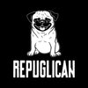 Repuglican - Dog Themed T-Shirt-Black-S-Custom One Express