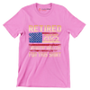 Retired 2025 I worked my whole life for this shirt - Retirement Themed T-Shirt-Pink-S-Custom One Express