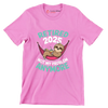 Retired 2025 not my problem anymore - Retirement Themed T-Shirt-Pink-S-Custom One Express