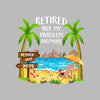 Retired not my problem anymore retired since 2025 - Retirement Themed T-Shirt-Black-S-Custom One Express