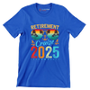 Retirement cruise 2025 - Retirement Themed T-Shirt-Blue-S-Custom One Express