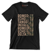 Romeo echo tango india romeo echo delta - Retirement Themed T-Shirt-Black-S-Custom One Express