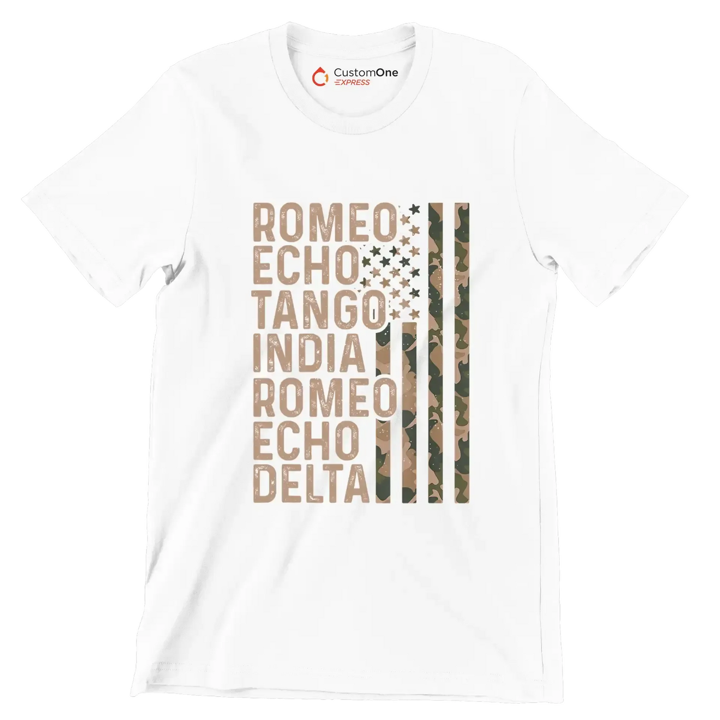 Romeo echo tango india romeo echo delta - Retirement Themed T-Shirt-White-S-Custom One Express