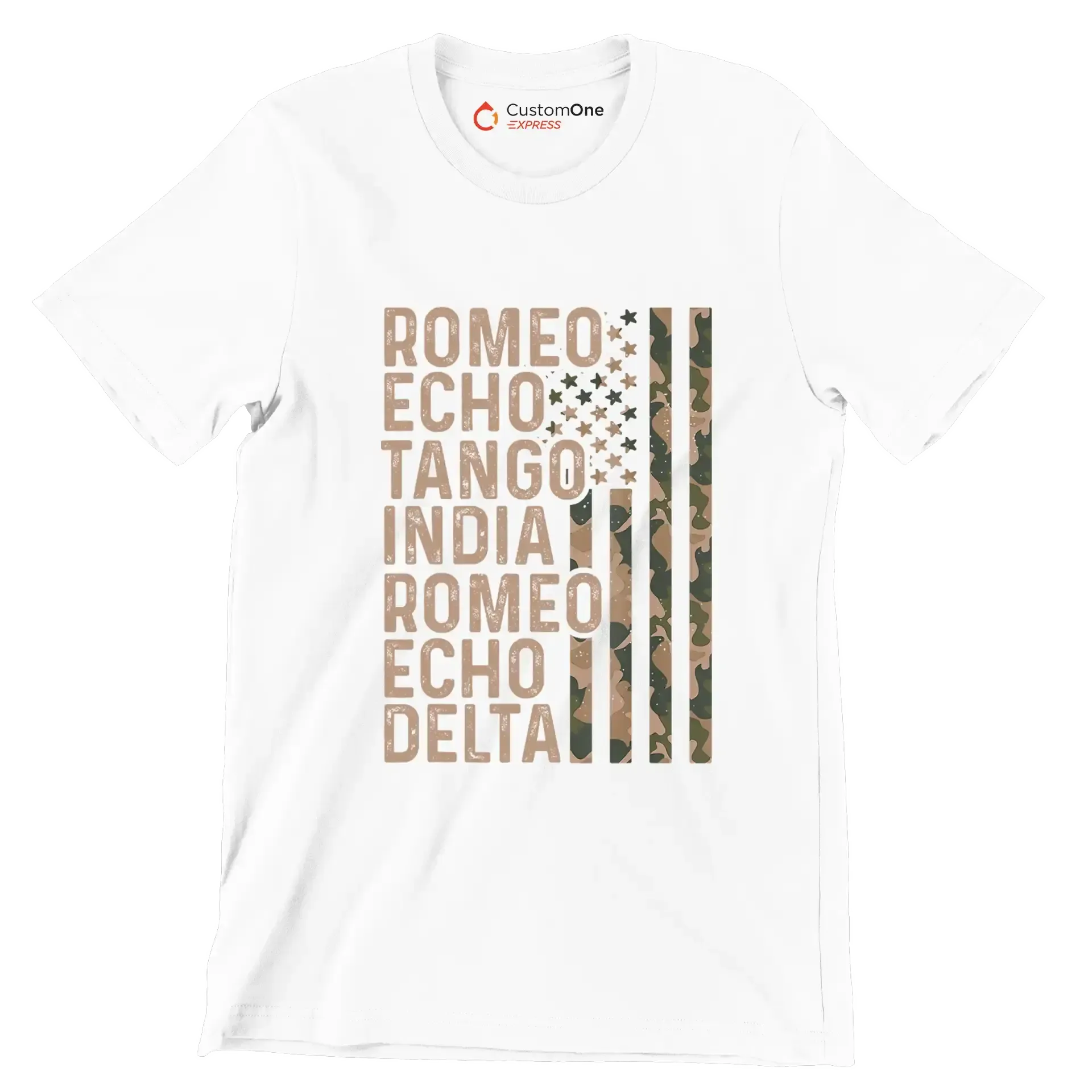 Romeo echo tango india romeo echo delta - Retirement Themed T-Shirt-White-S-Custom One Express