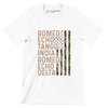 Romeo echo tango india romeo echo delta - Retirement Themed T-Shirt-White-S-Custom One Express