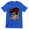 UNITED STATES VETERAN SKULL ILLUSTRATION - Veterans Themed T-Shirt