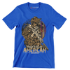 Proud to be an american god bless the u.s.a - Veterans Themed T-Shirt