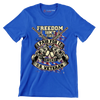 Freedom isn't free I paid for it blood sweat tears u.s. veteran - Veterans Themed T-Shirt