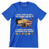 With Their Blood They Fought And Fell To Preserve Our Freedom Remember Our Heroes - Veterans Themed T-Shirt