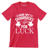 Rub my shamrocks for luck - St. Patrick's Day T-Shirt-Red-S-Custom One Express