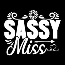 Sassy miss - Sarcasm Themed T-Shirt-Black-S-Custom One Express