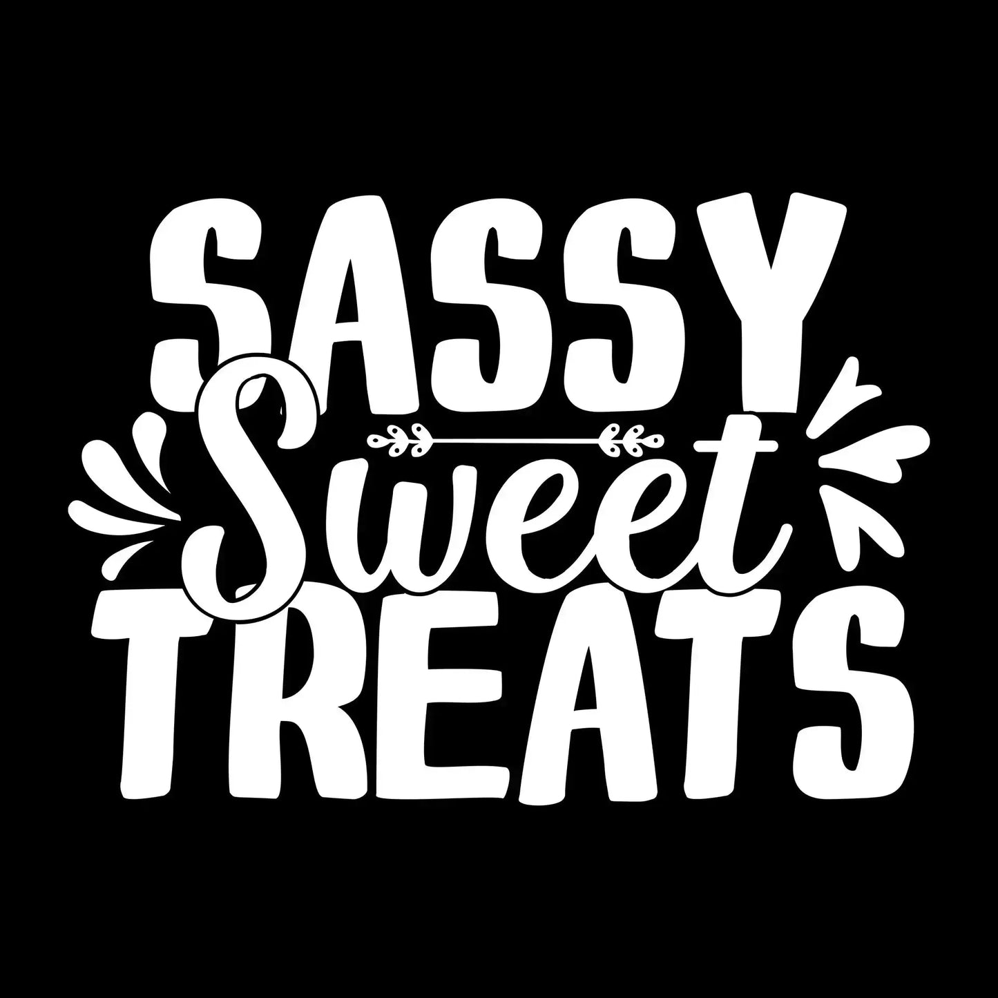 Sassy sweet treats - Sarcasm Themed T-Shirt-Black-S-Custom One Express