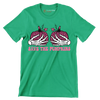 Save The Pumpkins - Breast Cancer Awareness T-Shirt-Green-S-Custom One Express