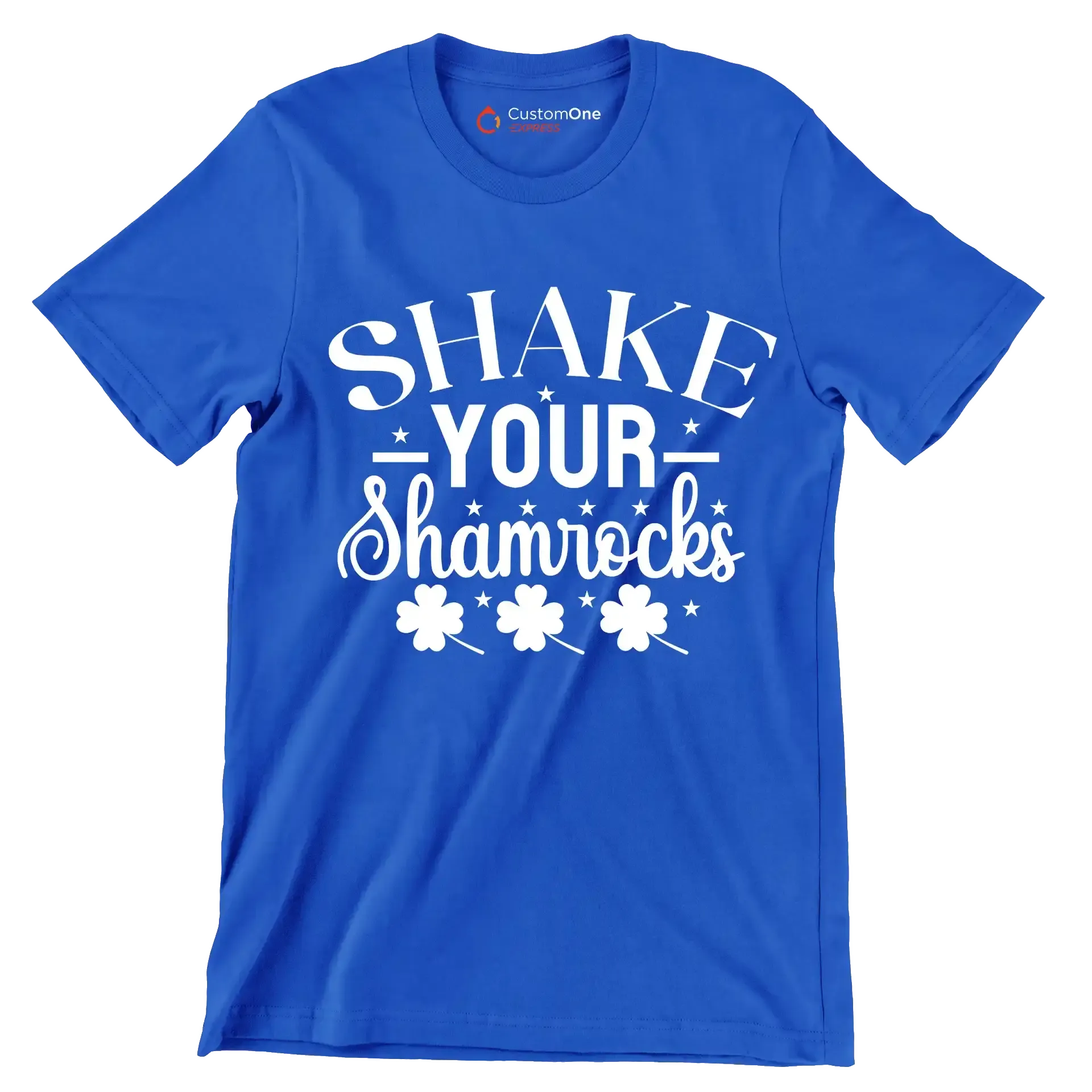 Shake Your Shamrocks - St. Patrick's Day T-Shirt-Blue-S-Custom One Express
