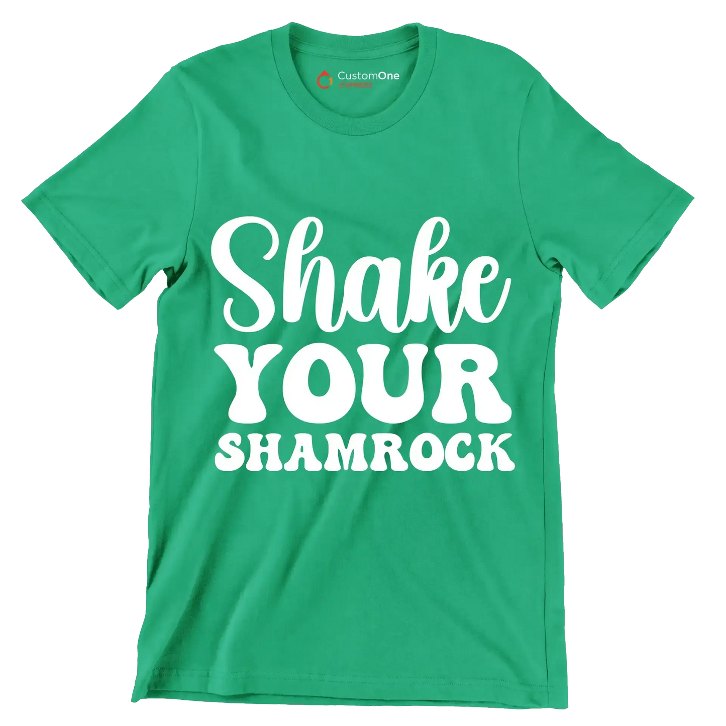 Shake your shamrock - St. Patrick's Day T-Shirt-Green-S-Custom One Express