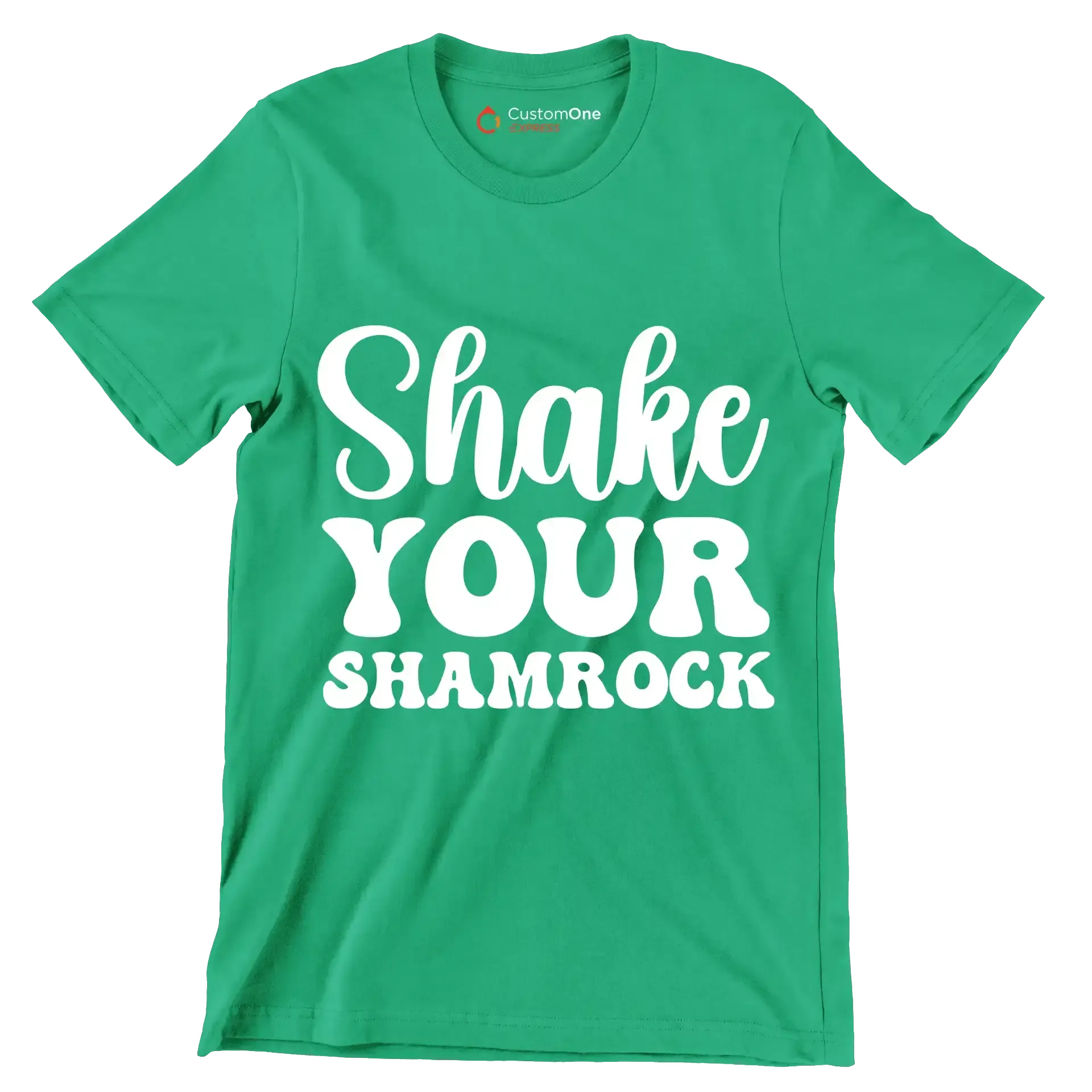 Shake your shamrock - St. Patrick's Day T-Shirt-Green-S-Custom One Express