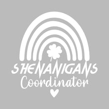 Shenanigans Coordinator - St. Patrick's Day T-Shirt-Black-S-Custom One Express