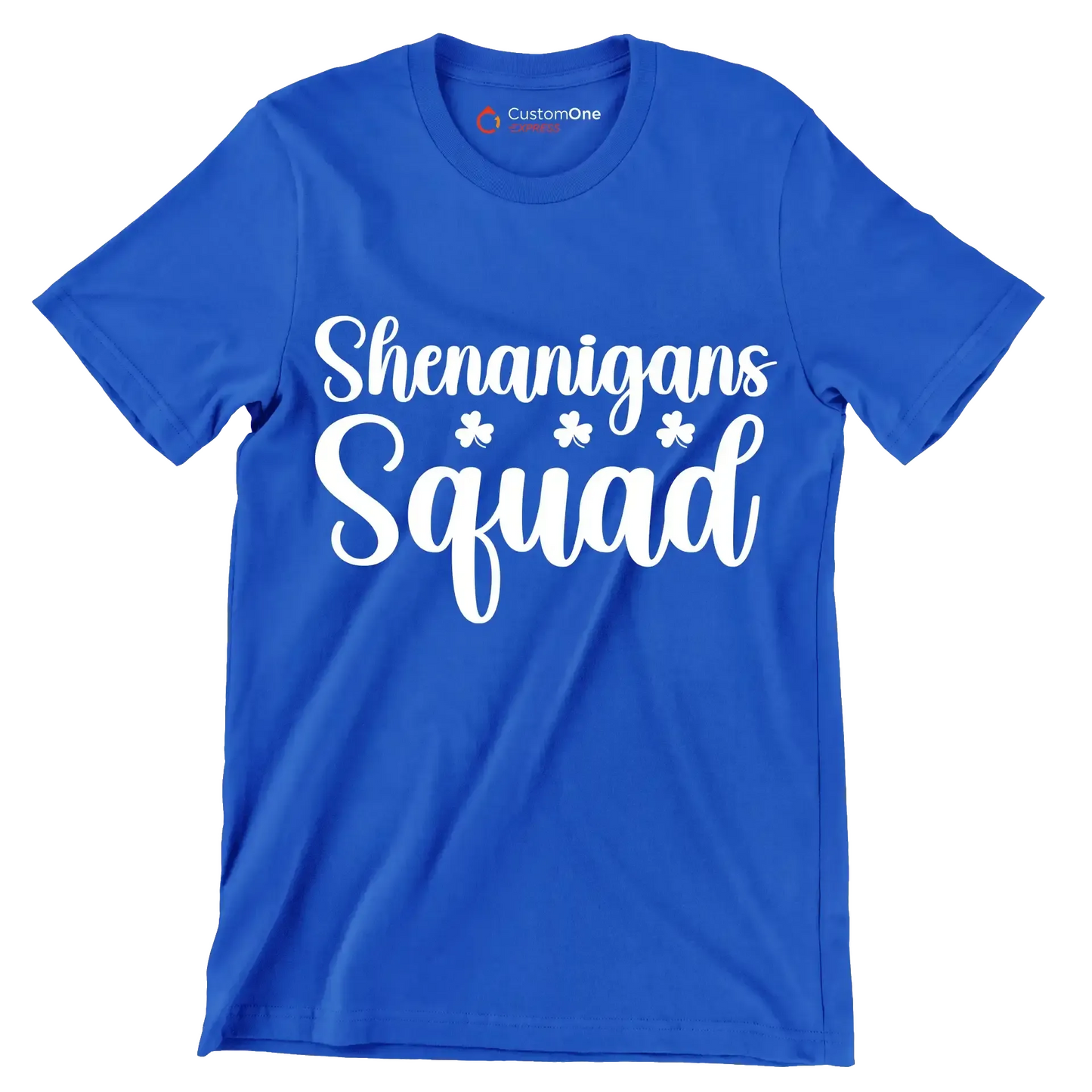Shenanigans squad - St. Patrick's Day T-Shirt-Blue-S-Custom One Express